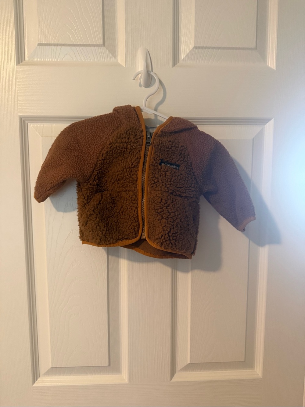Columbia Cozy Brown Sherpa Baby Jacket
